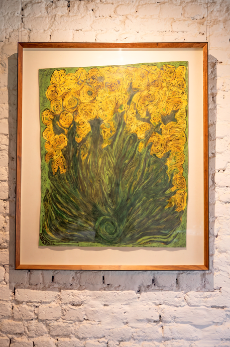 YELLOW BUNCH OF ROSES FOR FORGIVENESS
